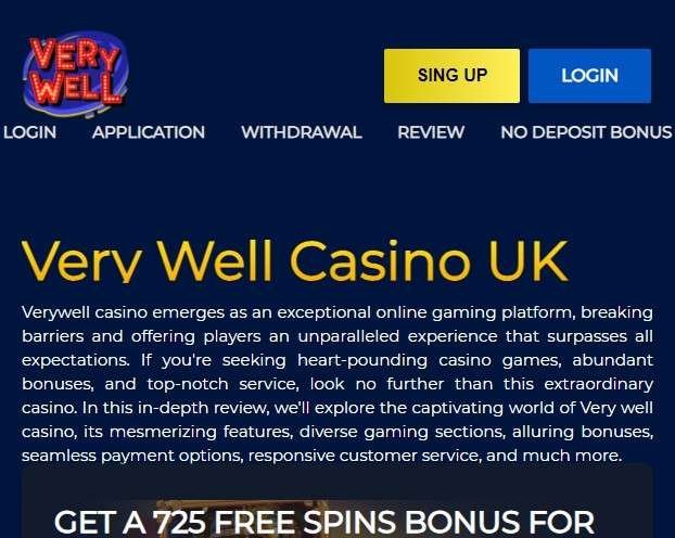 A Guide to Verywell Casino UK: Reviews and Bonus Offers Explained